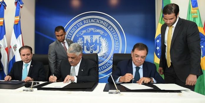 República Dominicana y Brasil acuerdan fortalecer comercio e inversión bilateral