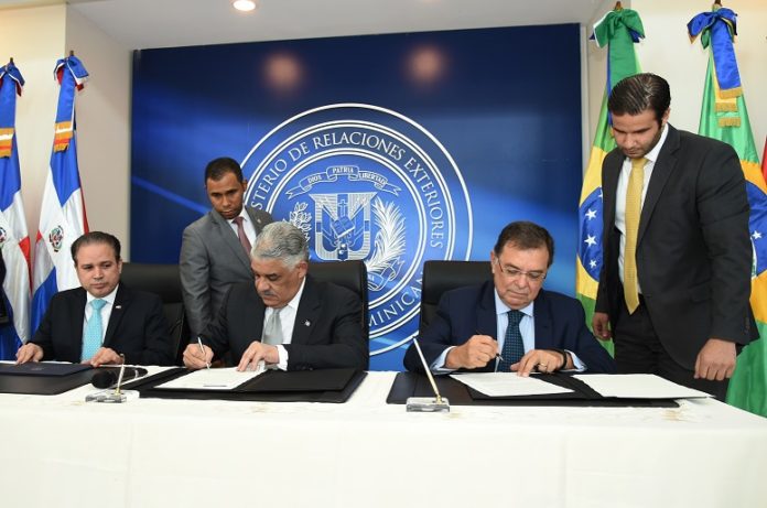 República Dominicana y Brasil acuerdan fortalecer comercio e inversión bilateral