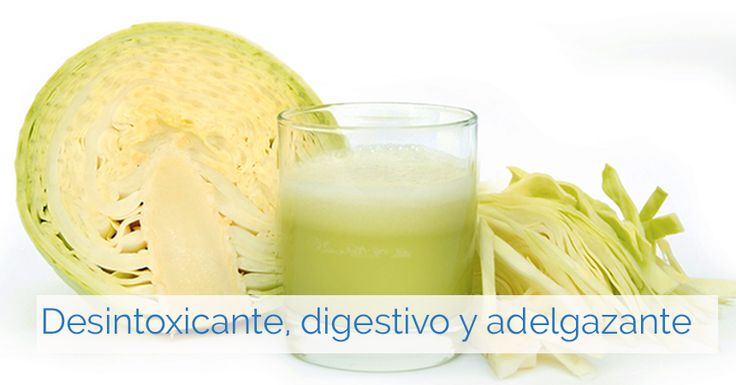 Limpia tu intestino, desintoxica tu hígado y pierde peso con este jugo de Col