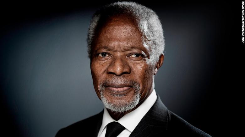 Muere el ex secretario general de la ONU Kofi Annan a los 80 años