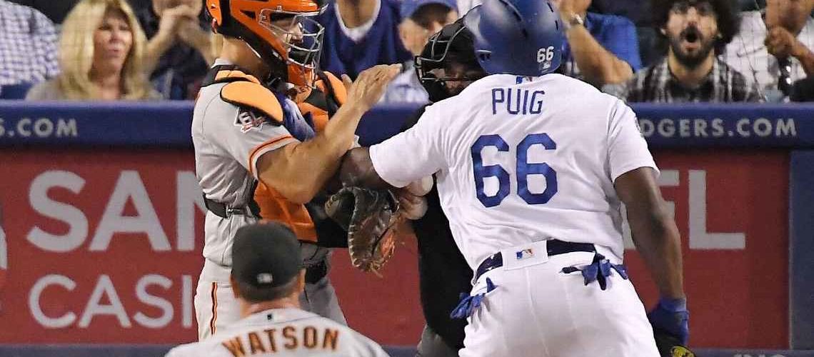 Cubano Yasiel Puig apela suspensión por pelear con Nick Hundley