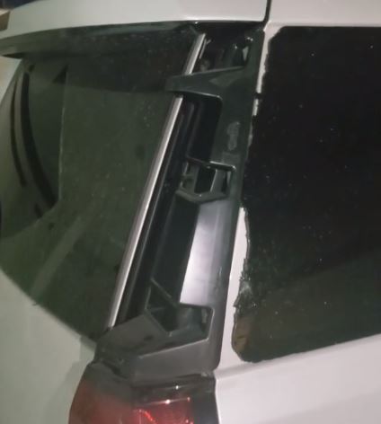 Marcos Yaroide es atacado a pedradas en autopista 6 de Noviembre