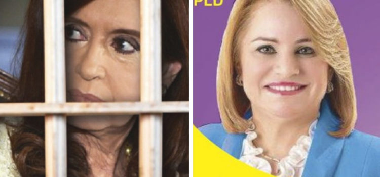 En Argentina Juez Mando a la carcel Ex-Presidenta Fernandez por unos cuadernos en RD ni el ministerio publico se pronuncia por las mochilas de Yomaira Medina