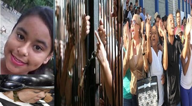 Familiares de Emely Peguero Visitan Carcel de Rafey Mujeres Para Asegurarse que Marlin Martinez Esa Presa Alli Pero los Guardias y La Directora No Los Dejaron Pasar.