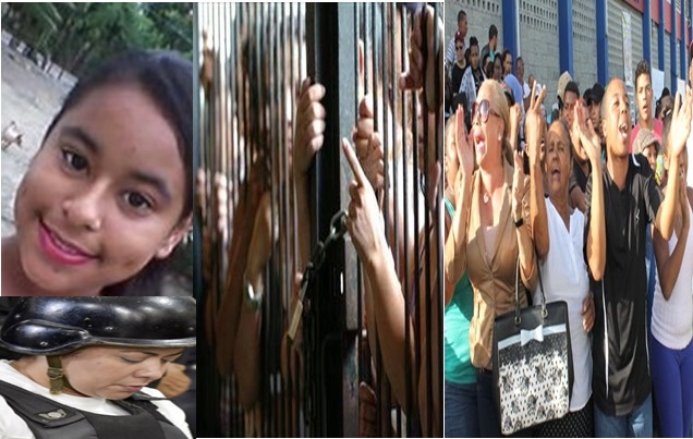 Familiares de Emely Peguero Visitan Carcel de Rafey Mujeres Para Asegurarse que Marlin Martinez Esa Presa Alli Pero los Guardias y La Directora No Los Dejaron Pasar.