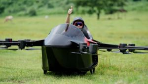 Carro volador probado con éxito