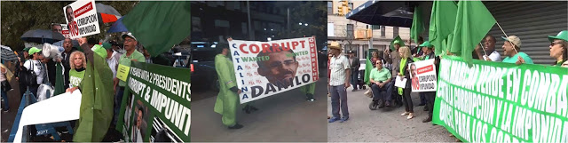 Protestas en la ONU, Alto Manhattan y piquetes en hotel persiguieron a Danilo en Nueva York