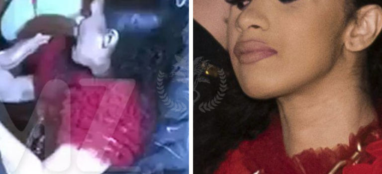 El mega chichón de Cardi B tras pelea con Nicki Minaj