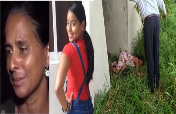 Supuesta mente Fue Encontrada Estrangula en Una Finca La Madre de EmeLy Peguero Según Personas que se Encontraban Allí Presentes