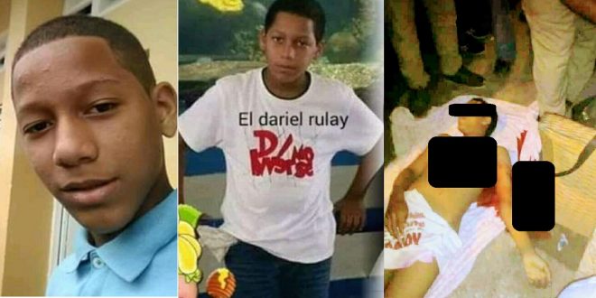 Atracadores le quitan la vida de tres puñaladas a niño de 12 años para robarle un celular.
