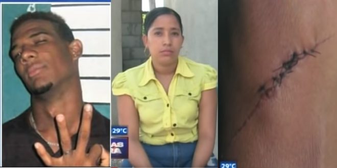 Esta joven hace un llamado, su vida corre peligro, este hombre estuvo a punto de quitarle la vida y mira lo que hizo la justicia con él.
