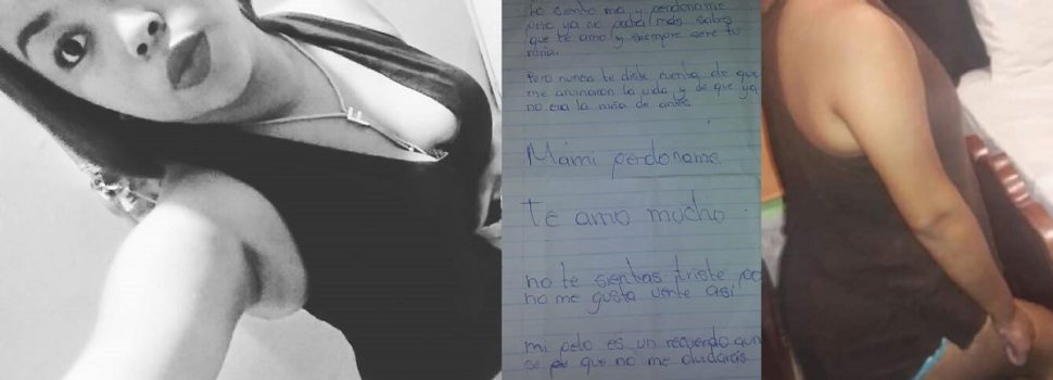 Joven de 18 años se quita la vida y deja una carta, cuando averiguaron, la razón para cometer el hecho rompe el corazón…
