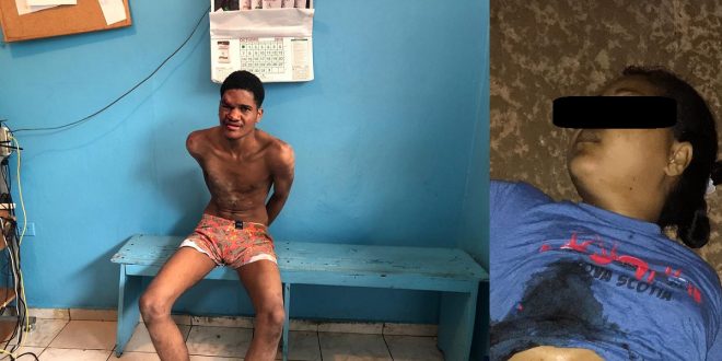Joven le quita la vida a su madrastra, la escena es espantosa.