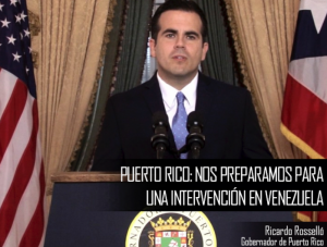 Puerto Rico anuncia que se prepara para la intervencion militar de EEUU a Venezuela