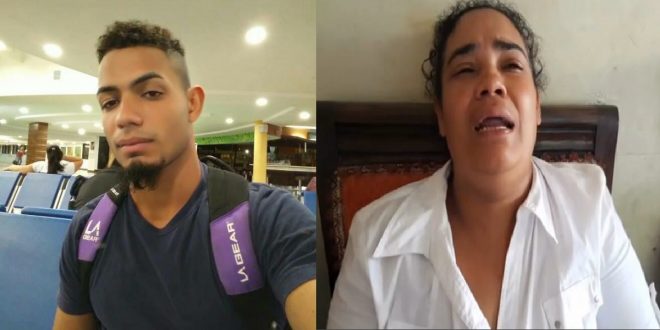 Con mucho dolor y lágrimas, la madre del joven que perdió la vida ahogado, cuenta la historia y la última vez que llamó a la casa.