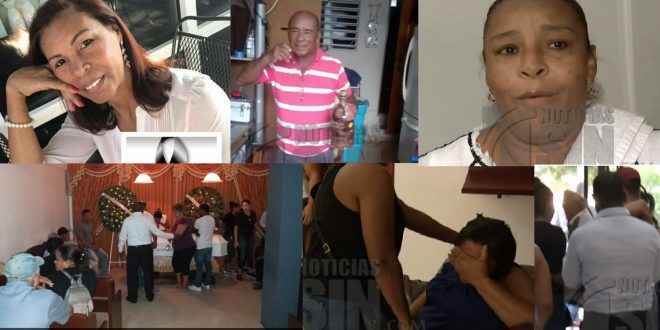 Así fue el triste velorio de la mujer ultimada por su expareja hoy, hablan los familiares de ambas partes.