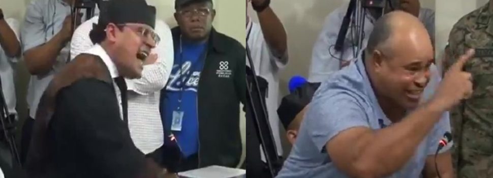 VIDEO del momento en que Hoepelman y Genaro ponen a temblar la sala expresando con rabia su indignación por este crimen.