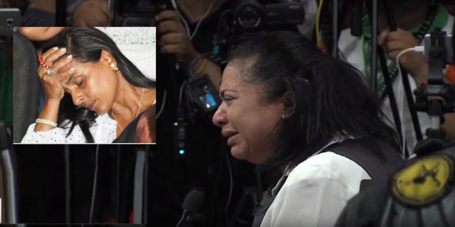 En medio de llanto y lágrimas, Marlin le responde a la madre de Emely y le dice por qué no puede mirarla a la cara.