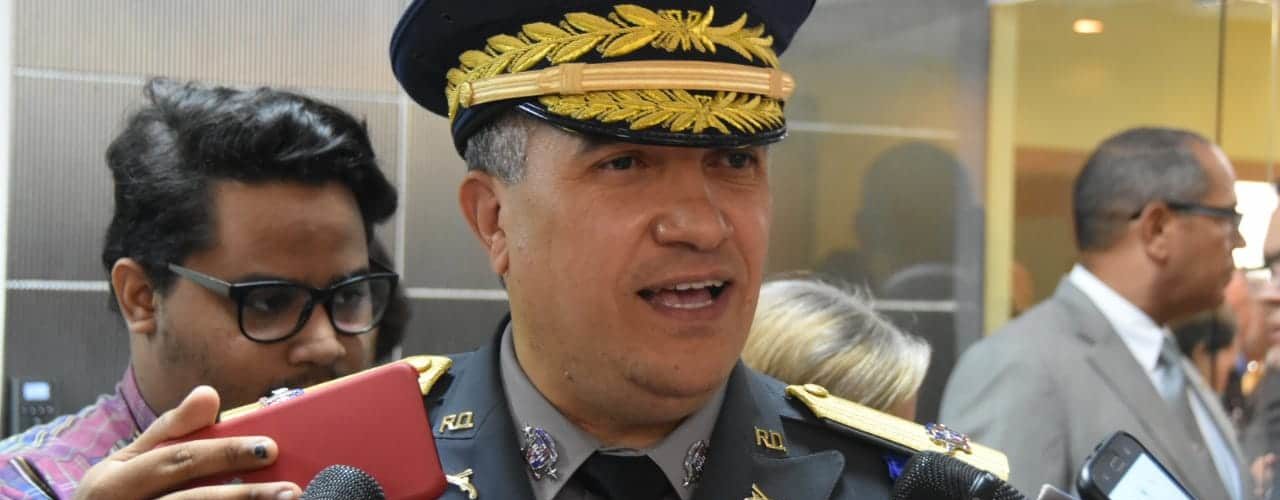 Director PN: Refuerzo patrullaje redujo delitos en áreas comerciales de la RD