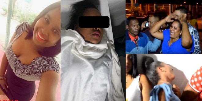 Se estaba divirtiendo con sus amigos y de repente cayó muerta.