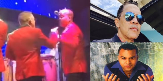 Rafa Rosario se Killa con su corista de muchos años Reynold Sosa.