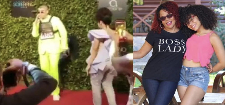 El Desplante que Bad Bunny le hizo a la hija de Cheddy García en Premios Soberano 2019